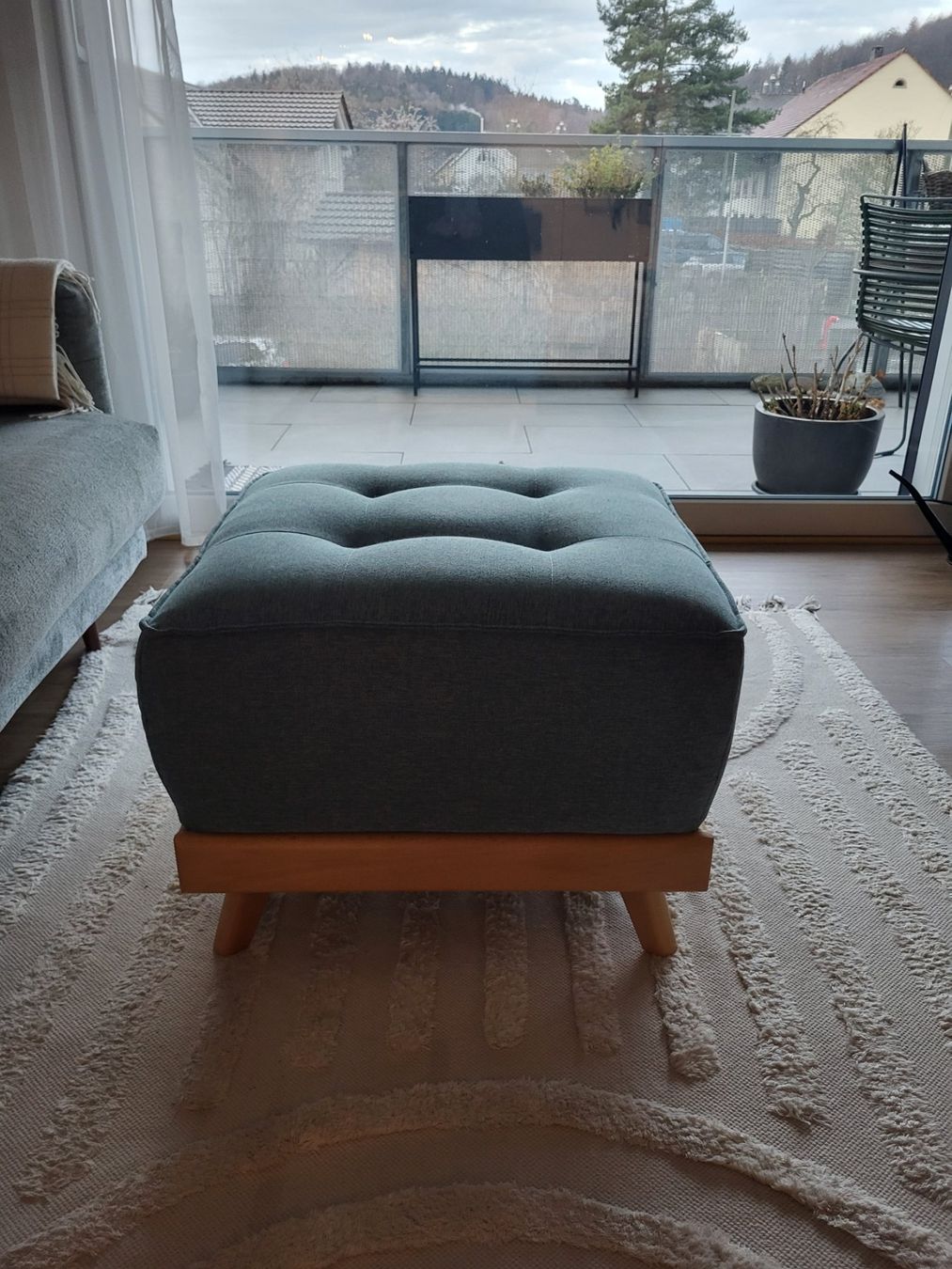 Sofas: 3 er Sofa kristallblau – D'occasion à Erlinsbach SO par F.Furter 3