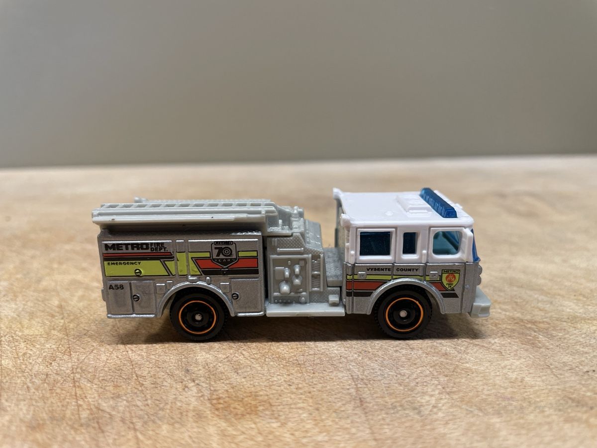 Matchbox Modellini d'auto: Matchbox Fire Engine Pierce Arrow XT – Usato da Frauenfeld venduto da Challenger77 2