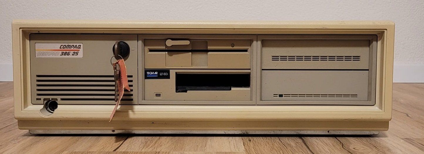Compaq PCs: Computer Compaq Deskpro 386/25 antiker PC gebraucht – Gebraucht aus Hofstatt von ang_88 5