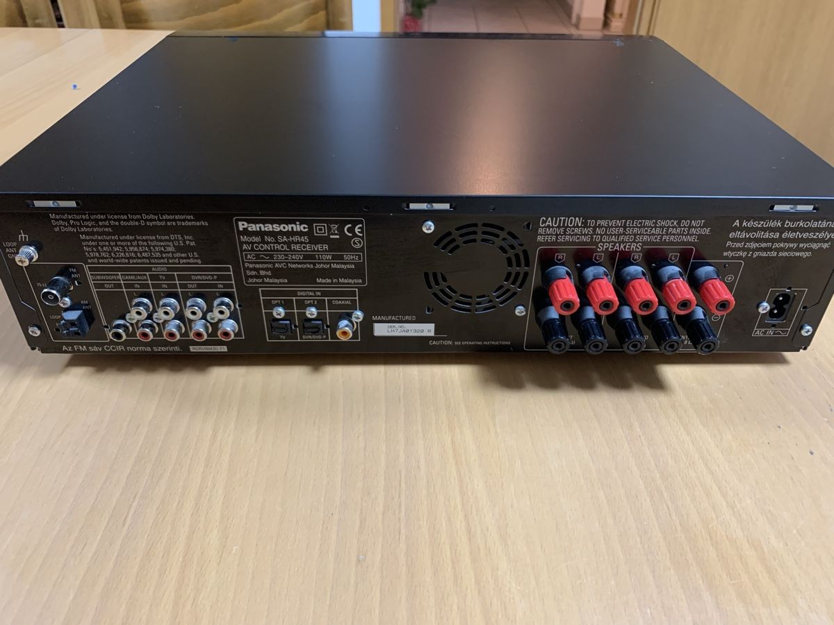 Panasonic Ricevitori: Receiver Panasonic SA-HR45 – Usato da Igis venduto da Andrea01022 2