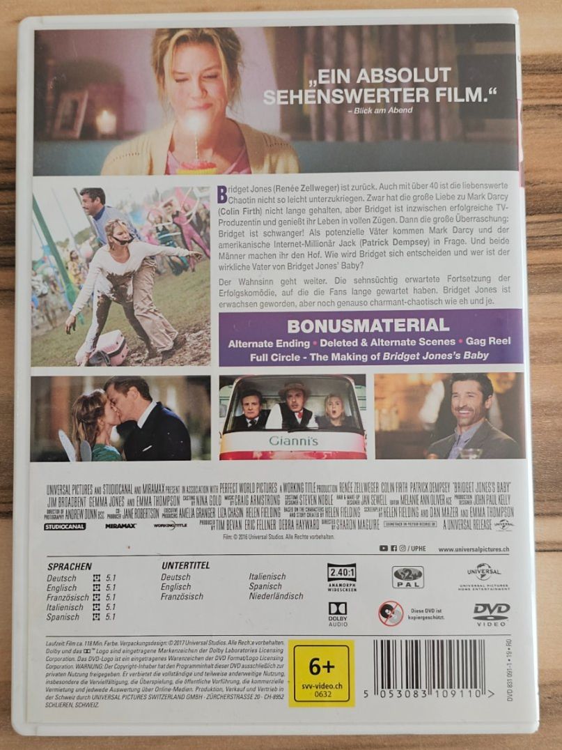 Tutti i DVDs: BRIDGET JONES' BABY/ DVD – Usato da Geuensee venduto da jes_9xyk 1