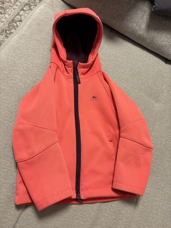 Softshelljacke Quechua koralle Grösse 90-95 cm gebraucht