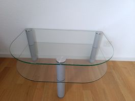 Glas TV-Tisch