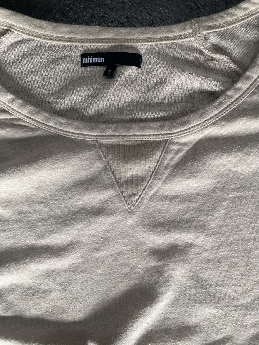 Pullover & Sweatshirts: Minimum "Patty Sweat" Beige, Grösse S Top! – Gebraucht aus Chur von simhofstr 1