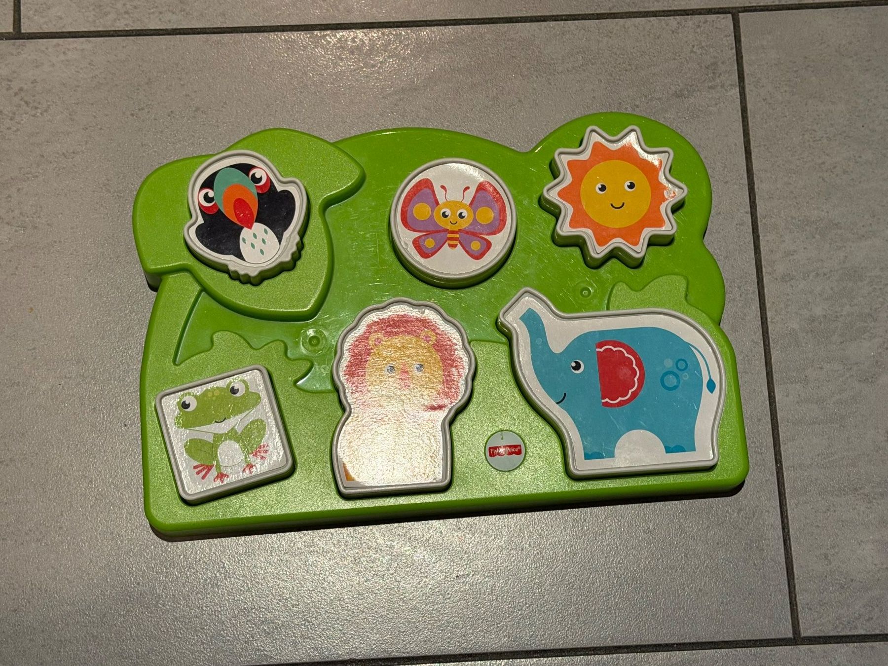 Puzzle: Fisher-Price Dschungel-Tierpuzzle – Usato da Bülach venduto da Loredana13