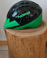 Casque enfant Naka noir et vert