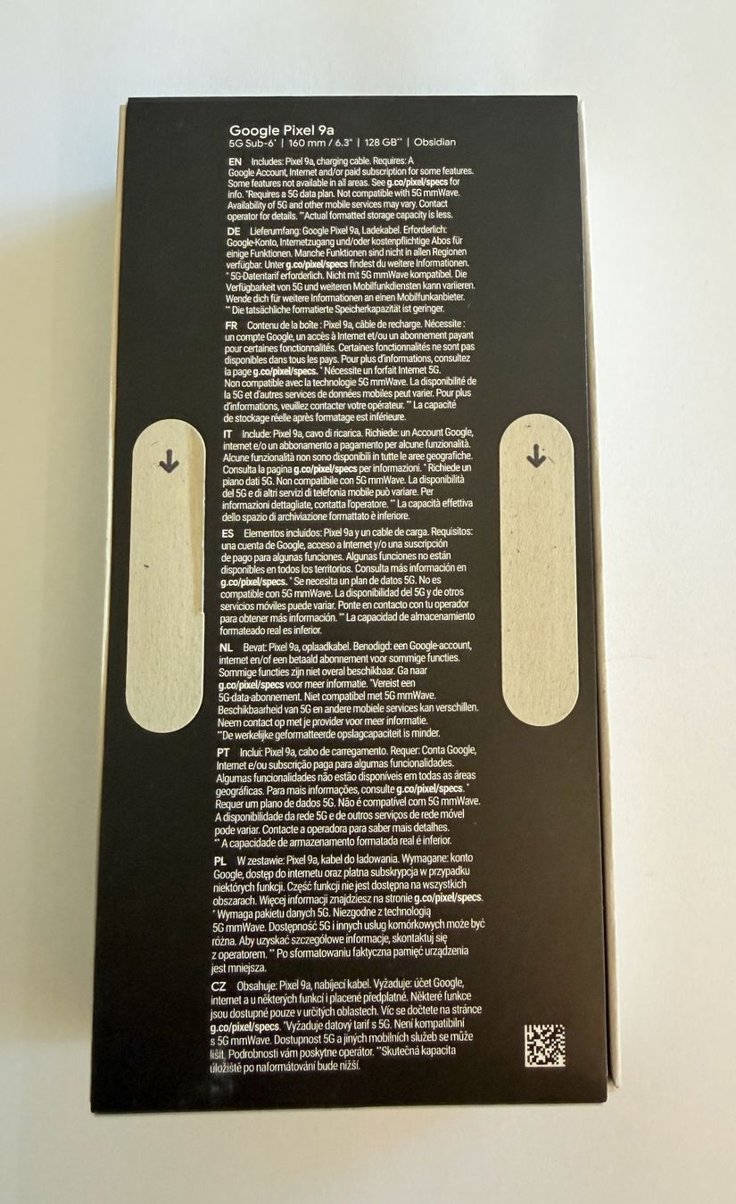 Google Handys / Smartphones: Google Pixel 9a Obsidian 128GB, Neu & originalverpackt – Neu und originalverpackt aus Zürich von raphy12345 1