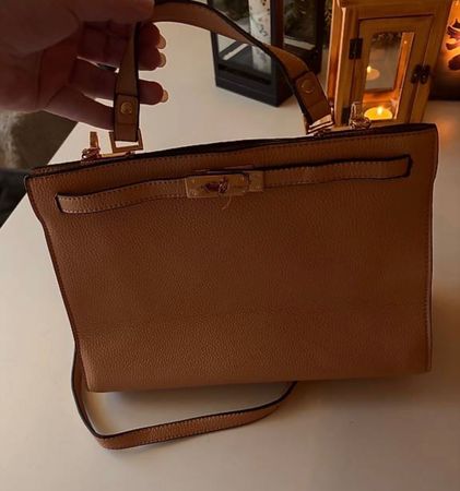 Braune Handtasche
