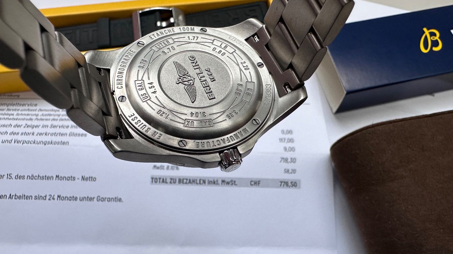 Breitling Orologi: Breitling Aerospace Evo E79363 ab Breitling Full Service – Usato da Ittigen venduto da Dinoe 3