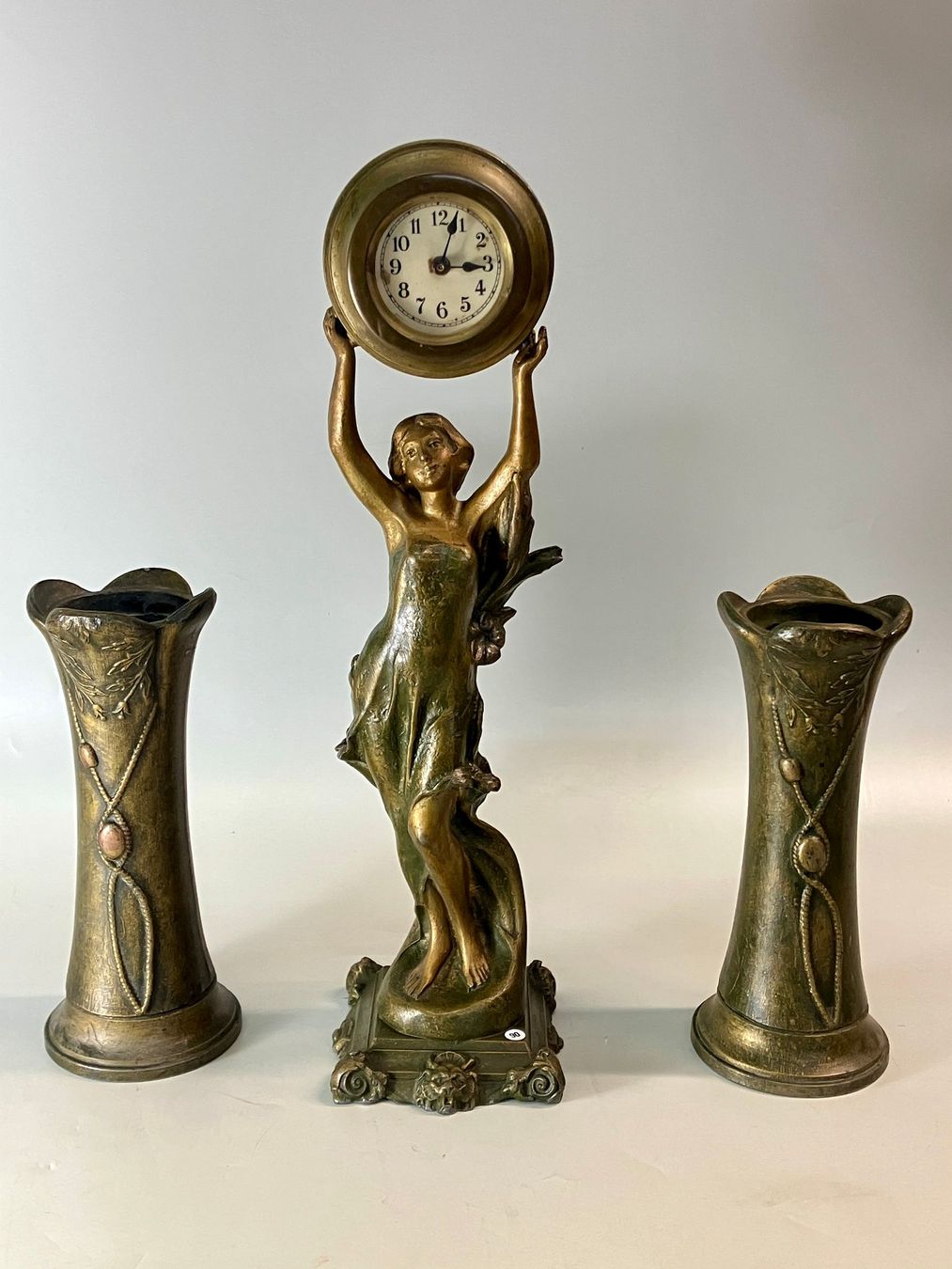 Uhren: Rarutät!!! Jugendstil Kaminuhr – Gebraucht aus Horw von luzernicus