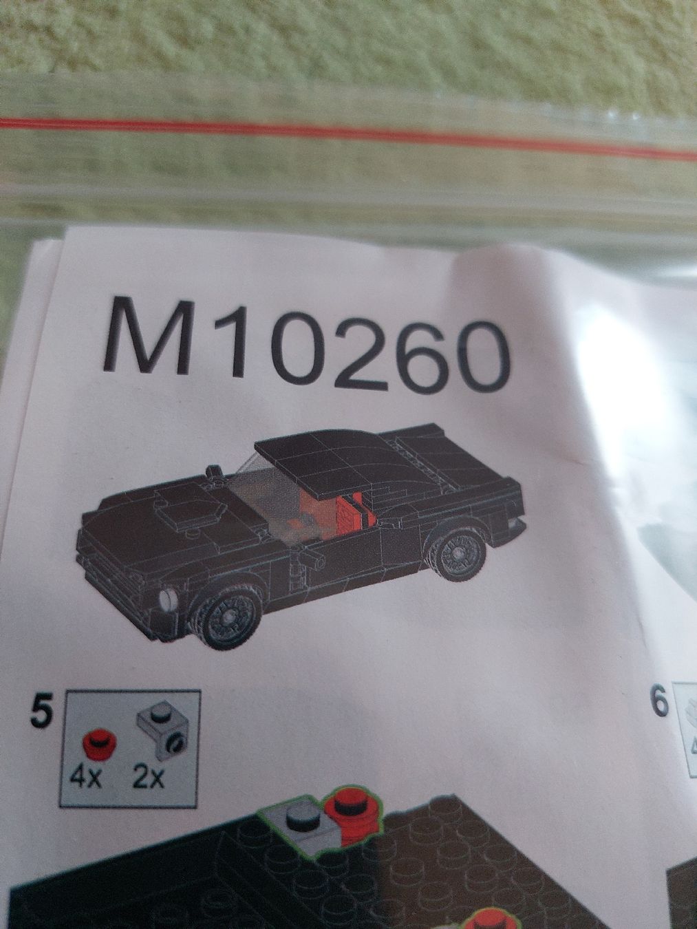 Kit di costruzioni: 67er Ford Mustang aus Klemmbausteinen – Nuovo (secondo la descrizione) da Roggwil BE venduto da zoeri46