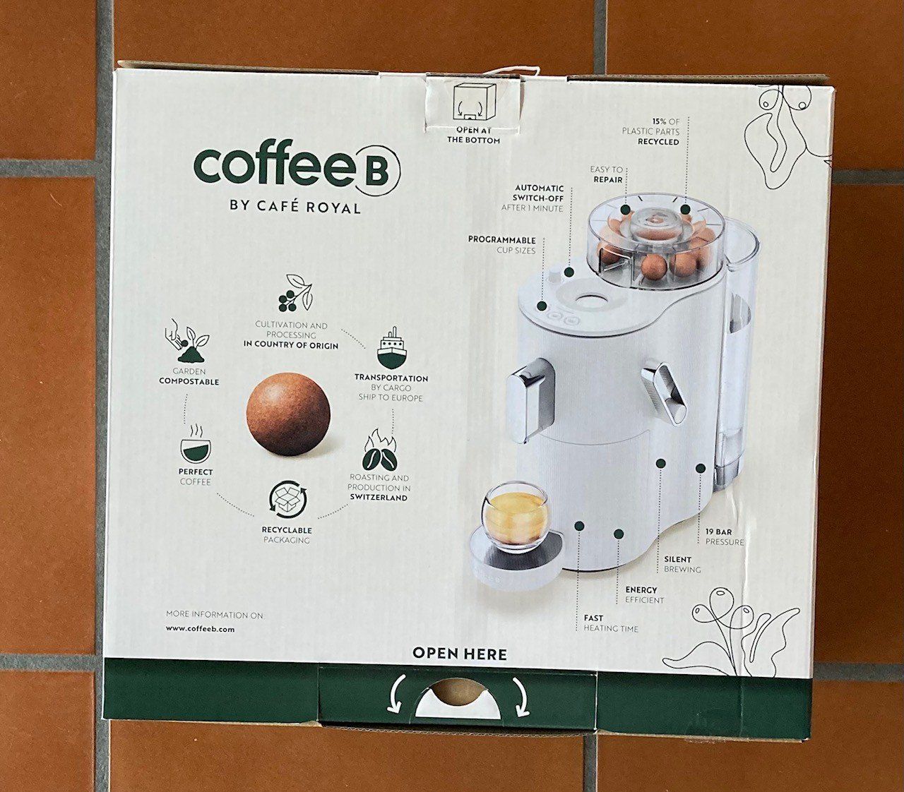 Coffee B Macchine per caffè & Macchine per espresso: CoffeeB White - Kaffeemaschine – Nuovo e nell'imballaggio originale da Orselina venduto da Vrenegonde 5