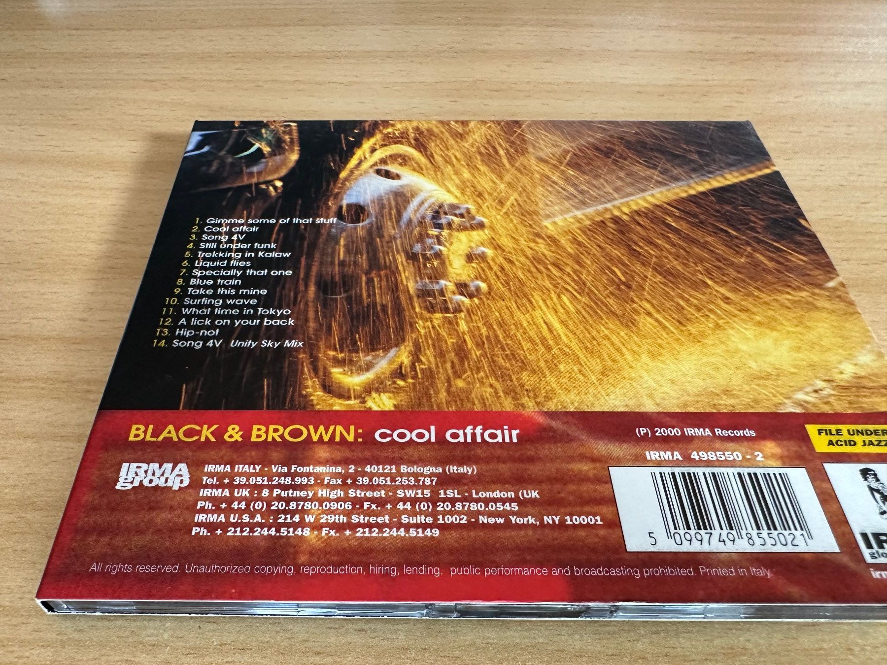 CD: Black & Brown – Cool Affair – Usato da Rikon im Tösstal venduto da Alpenmutz 1