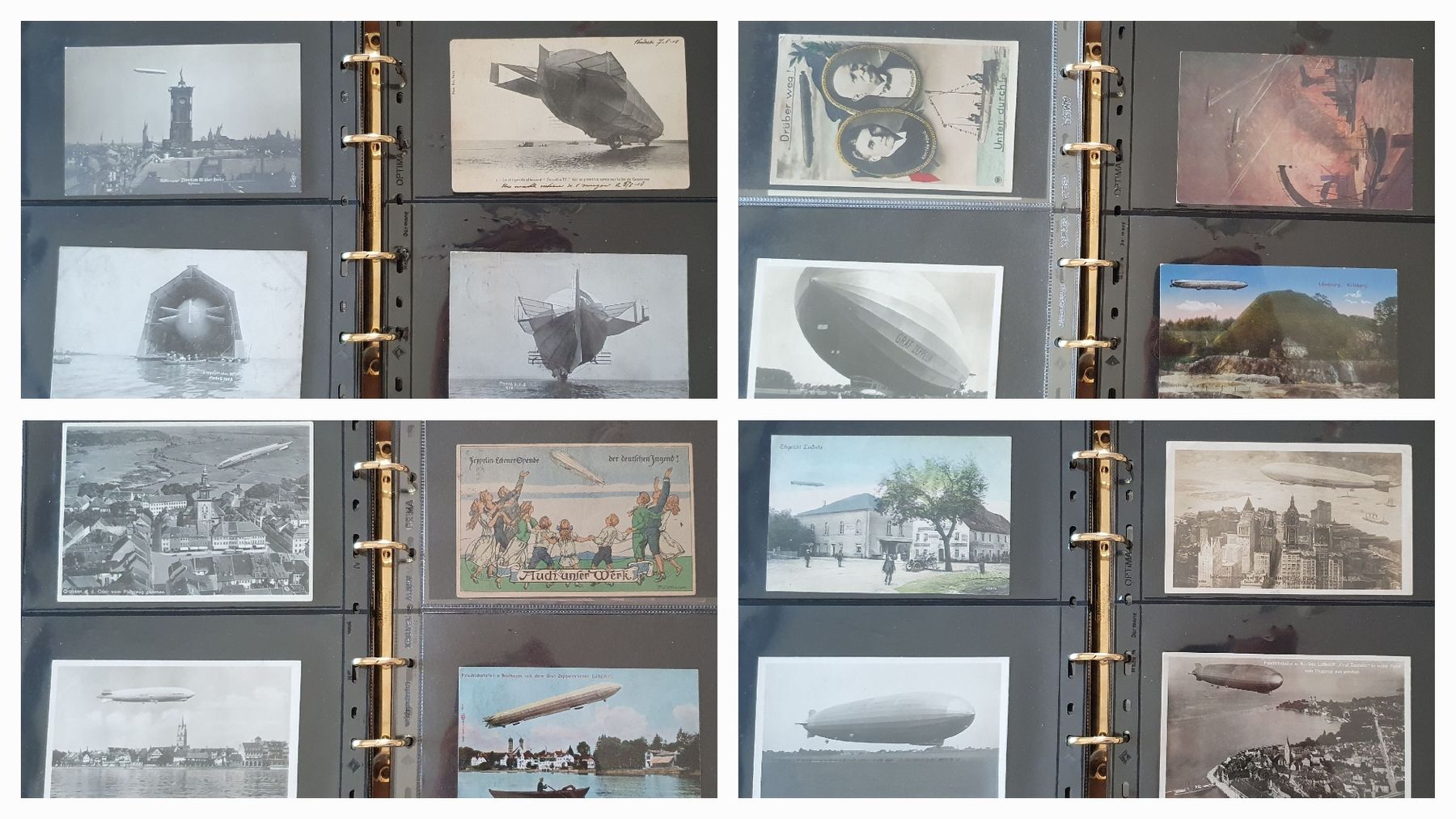 Cartoline postali: Zeppelin Postkartensammlung - 120 Stück – Usato da Kreuzlingen venduto da Rschweiz1 5