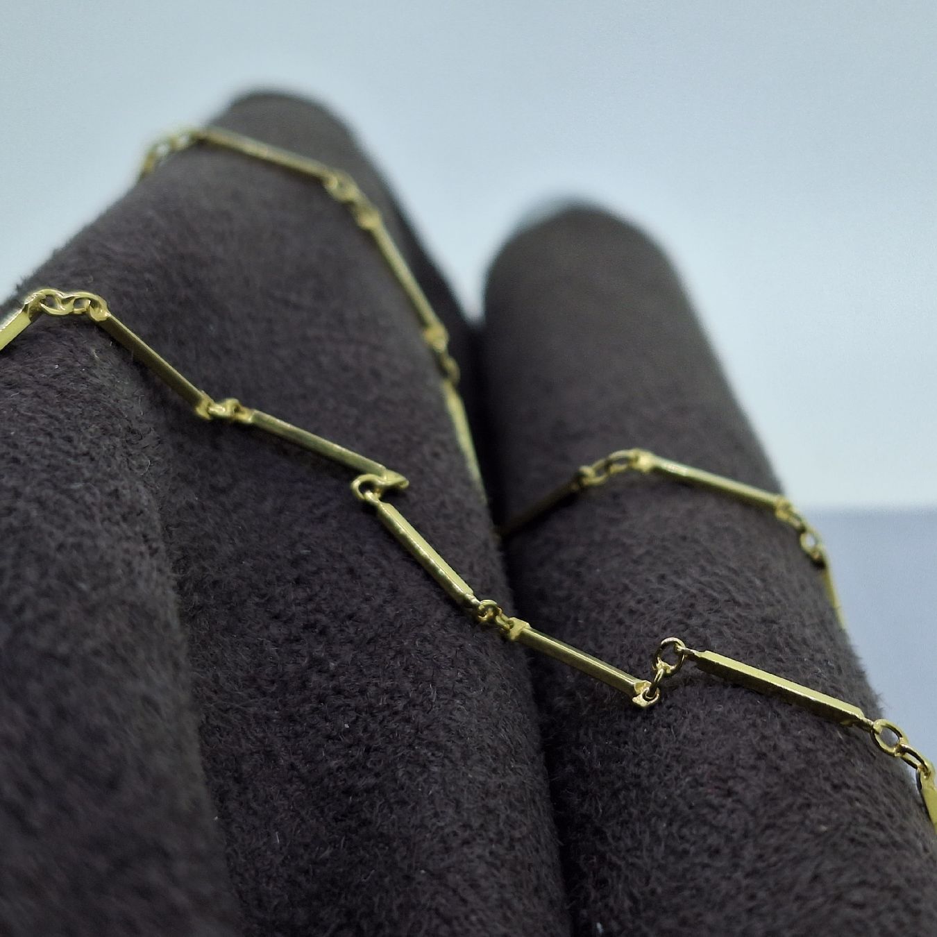 Catenine: Exquisite Halskette in 585 Gelbgold – Nuovo (secondo la descrizione) da Unterägeri venduto da Altgoldschmuck 4