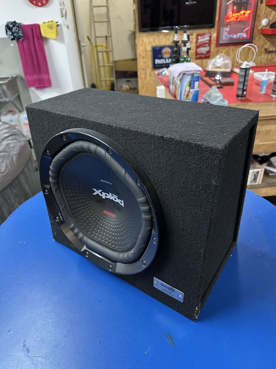 Caisson De Basse Sony SRS-D3 + Enceintes Sony SRS-003 (lot Occasion Japon)