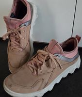 Ecco Turnschuhe Rosa Leder Damen Grösse 41