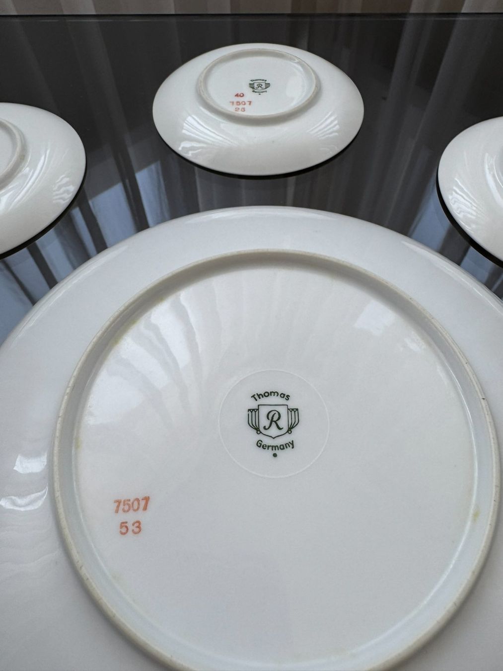 Thomas Teller: Thomas Germany Porzellan Set mit Goldrand – Gebraucht aus Cham von lena.uhr 2