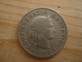 (S1) 5 Rappen 1912