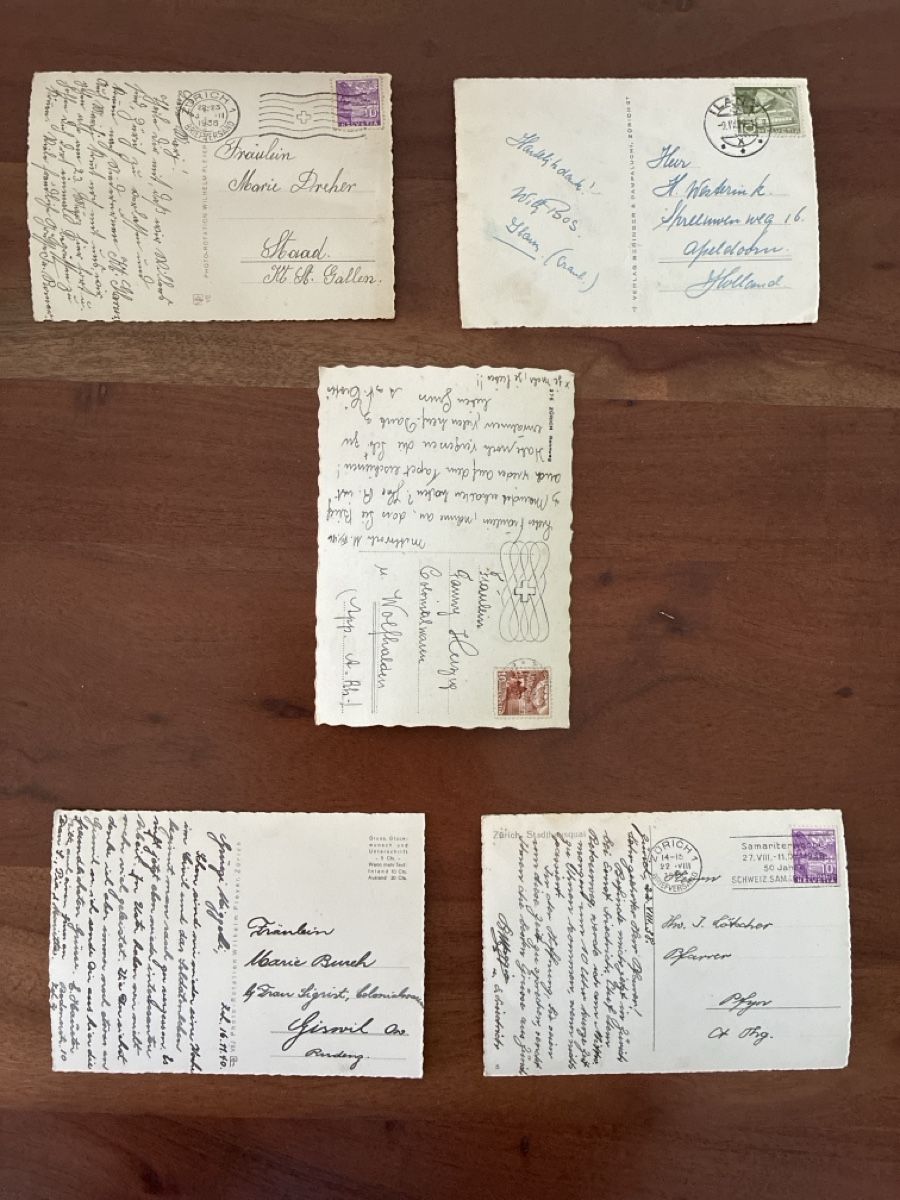 Cartes postales: 10 Ansichtskarten Schweiz diverse Zürich ZH. G – D'occasion à Oftringen par Cla.vD.74 3