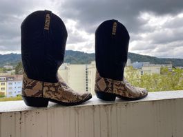 THE EXECUTIVE Cowboy Boots aus Leder Gr. 36/36.5