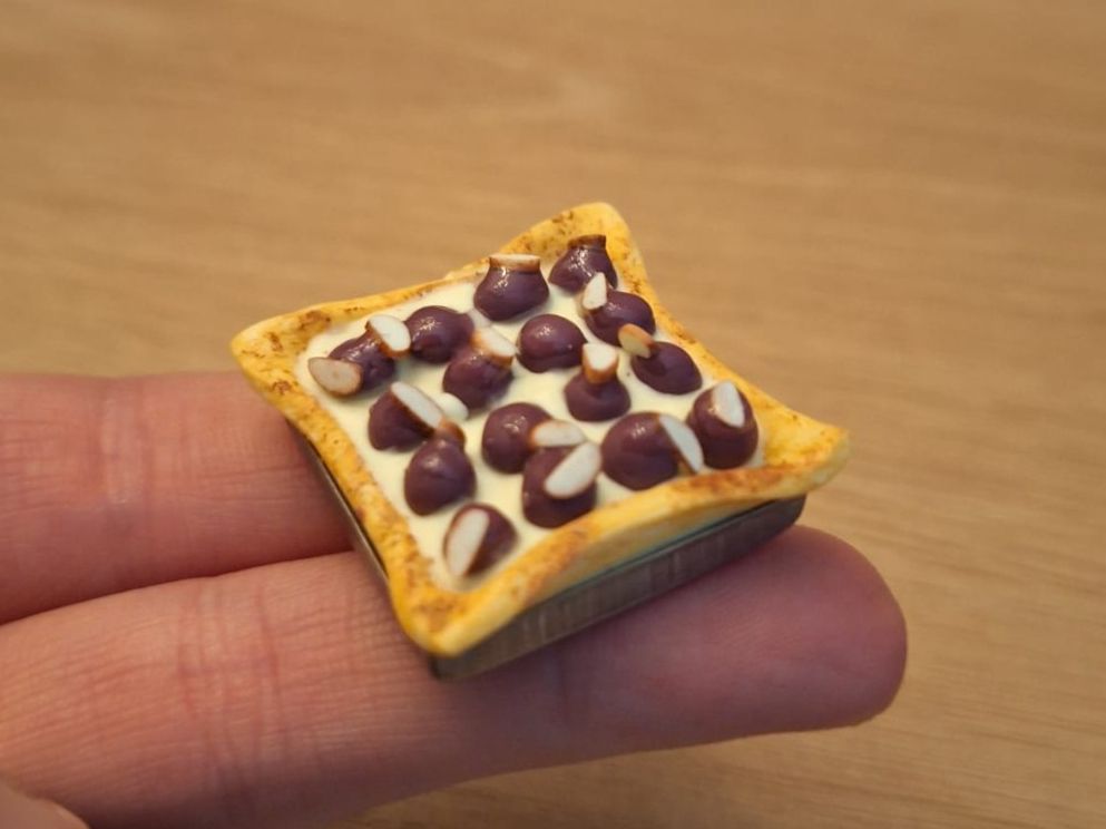 Case e mobili per bambole: Handmade Kirschenwähe – Nuovo (secondo la descrizione) da Zürich venduto da HandmadeTinyFood 2