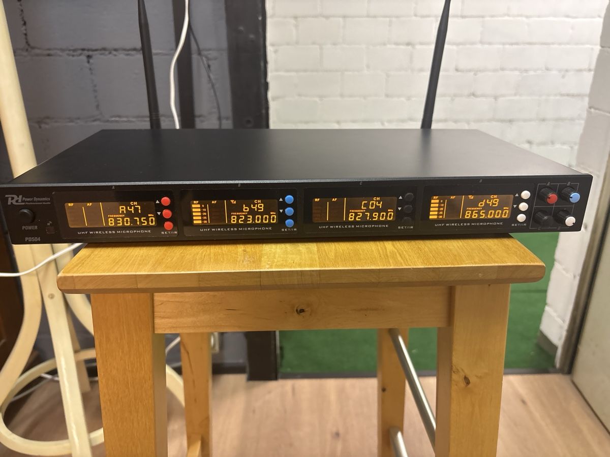 Microfoni: Microfoni wireless professionali Power Dynamics PD504 56 – Usato da basel venduto da Swiss._.1978 7