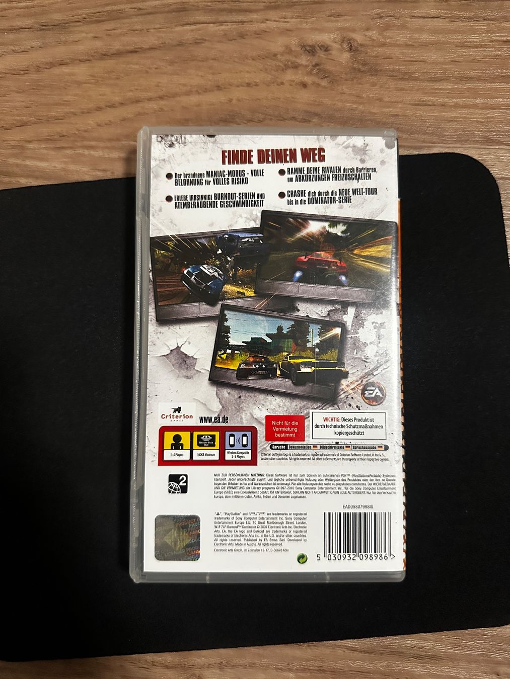 Giochi: Burnout Dominator - PSP Spiel – Usato da Sulz AG venduto da DealWerk 1