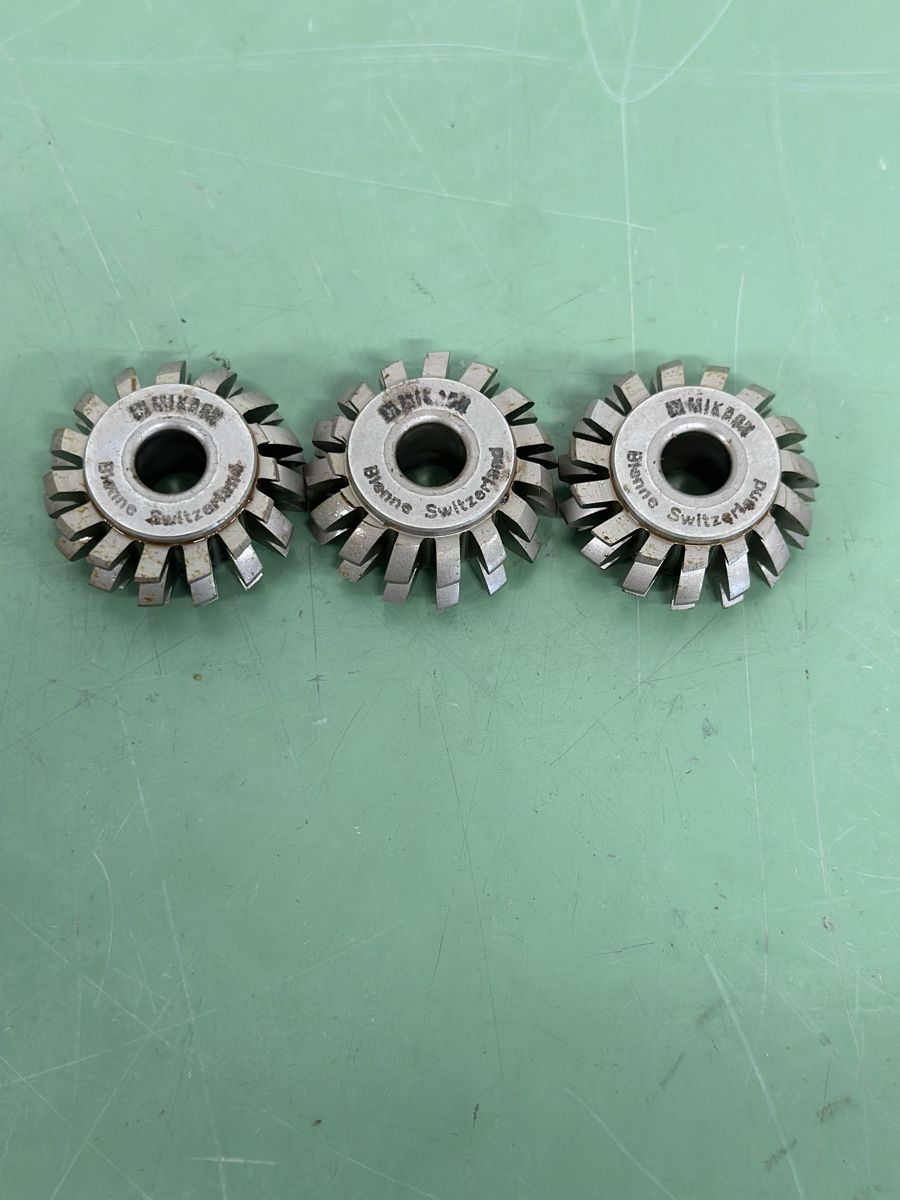 Tutti gli attrezzi: 3x Mikron gear cutting module 200497. – Nuovo e nell'imballaggio originale da Aarberg venduto da SNMachines 1