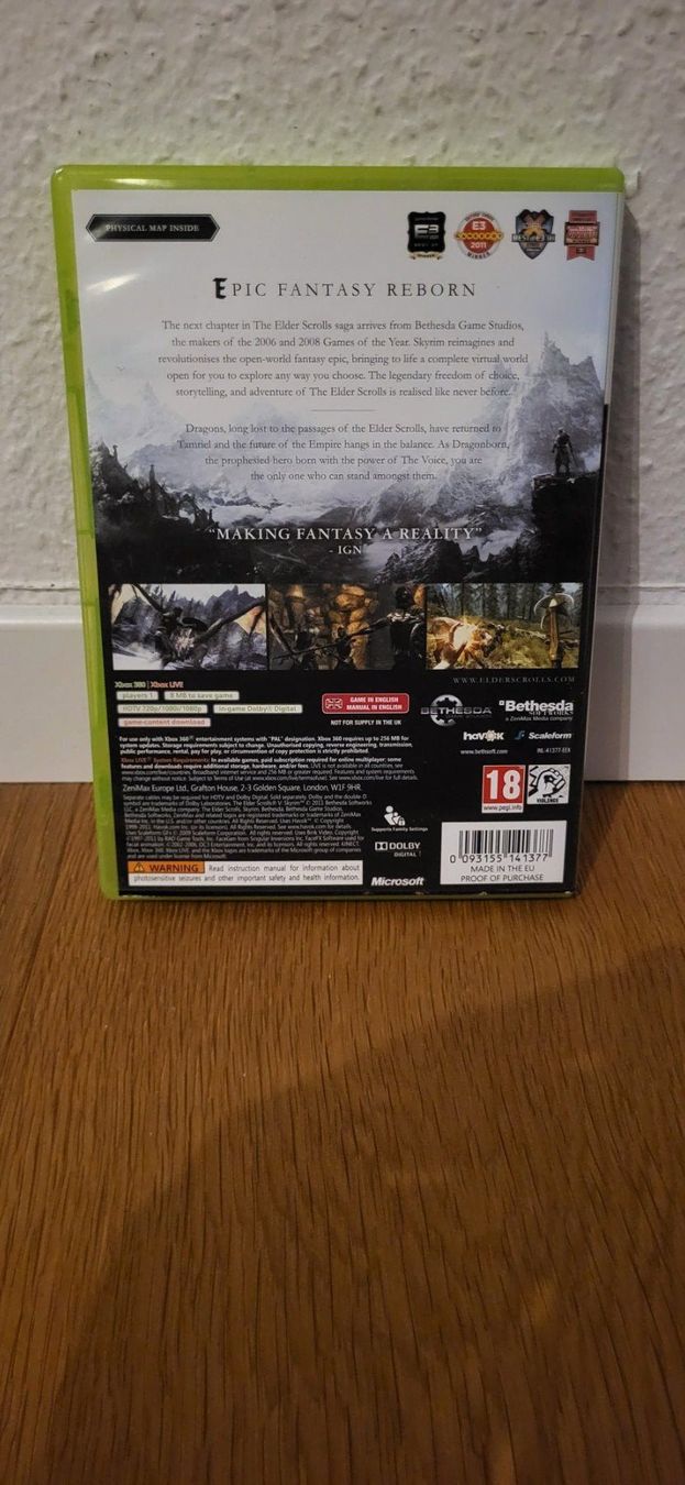 Microsoft Giochi: Xbox 360 - Skyrim – Usato da Münsingen venduto da Heroism2010 1