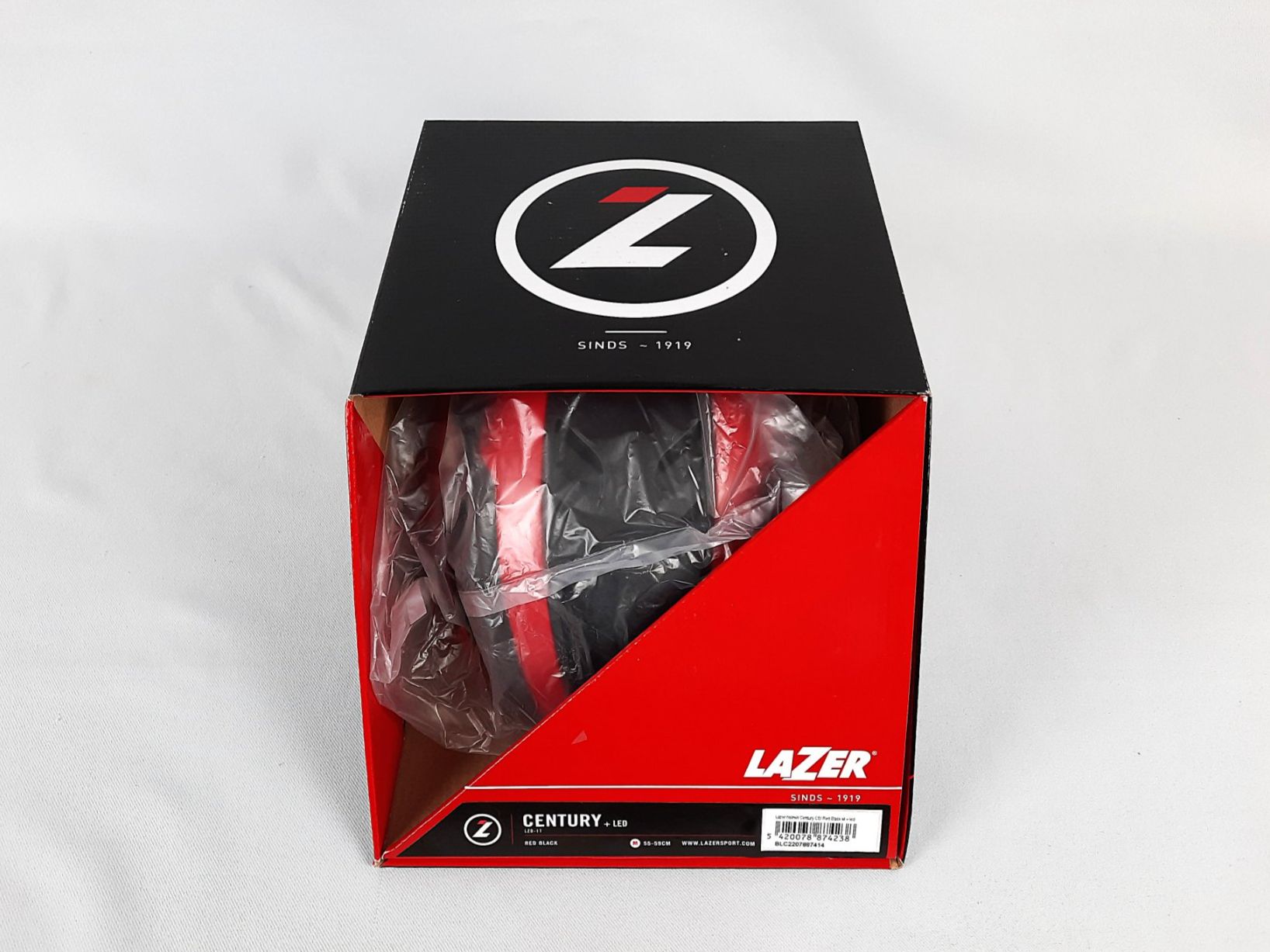 Caschi: LAZER-Sport-Century-Helmet-Rot – Nuovo (secondo la descrizione) da Beinwil am See venduto da Restwert_Beinwil 7