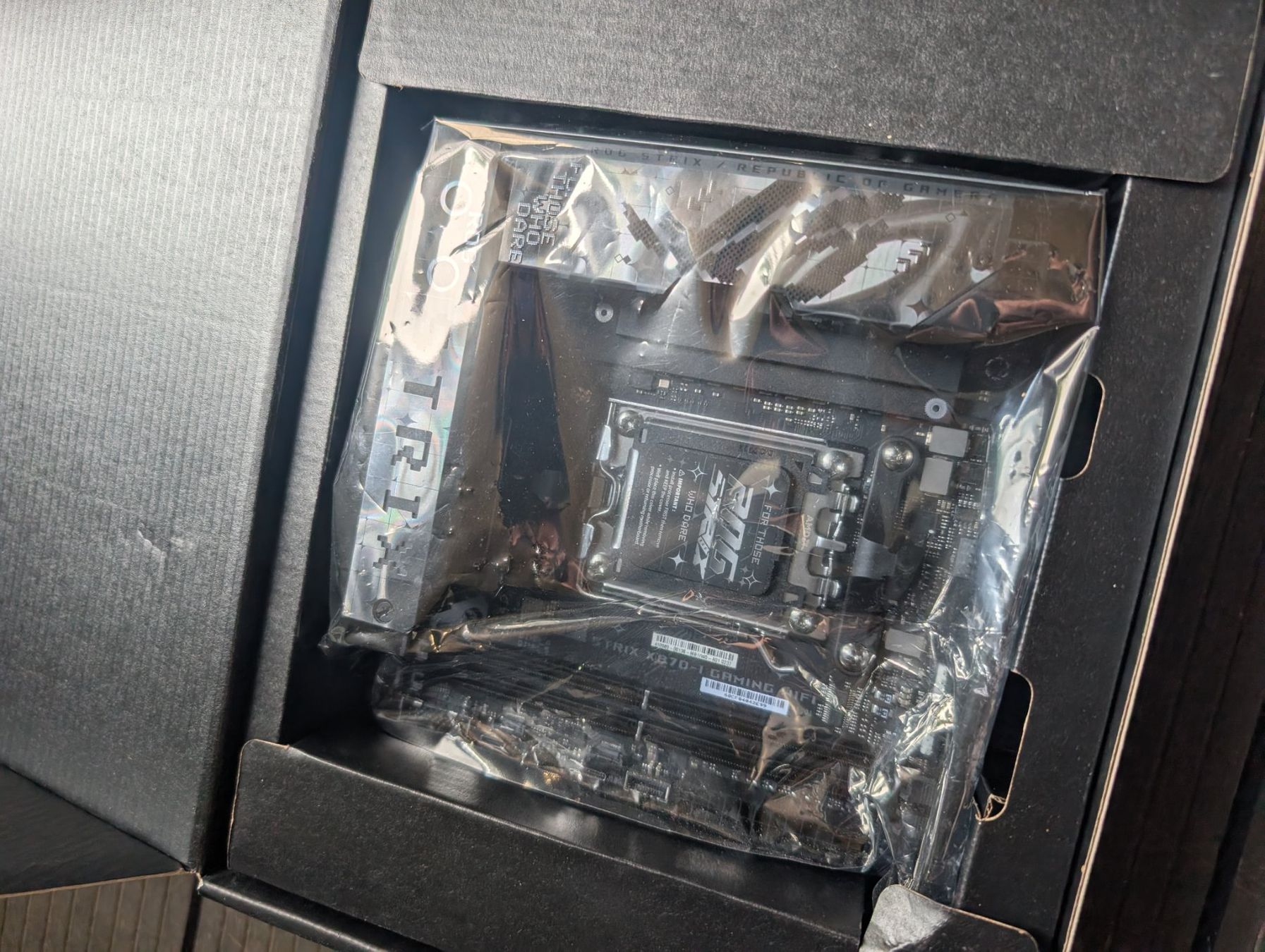 Asus Schede madri: ASUS ROG STRIX X870-I GAMING WIFI – Usato da Gisikon venduto da Hardware.passion 1