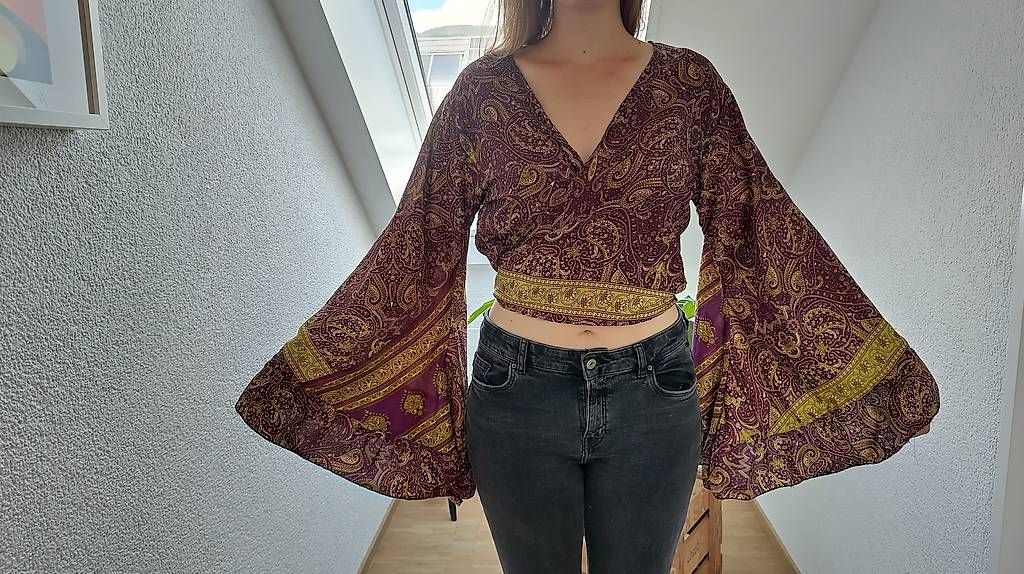 Camicette: Wickelbluse Gr. S – Nuovo e nell'imballaggio originale da Solothurn venduto da Claudiaf11