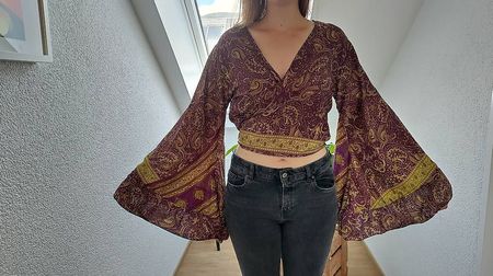 Wickelbluse Gr. S