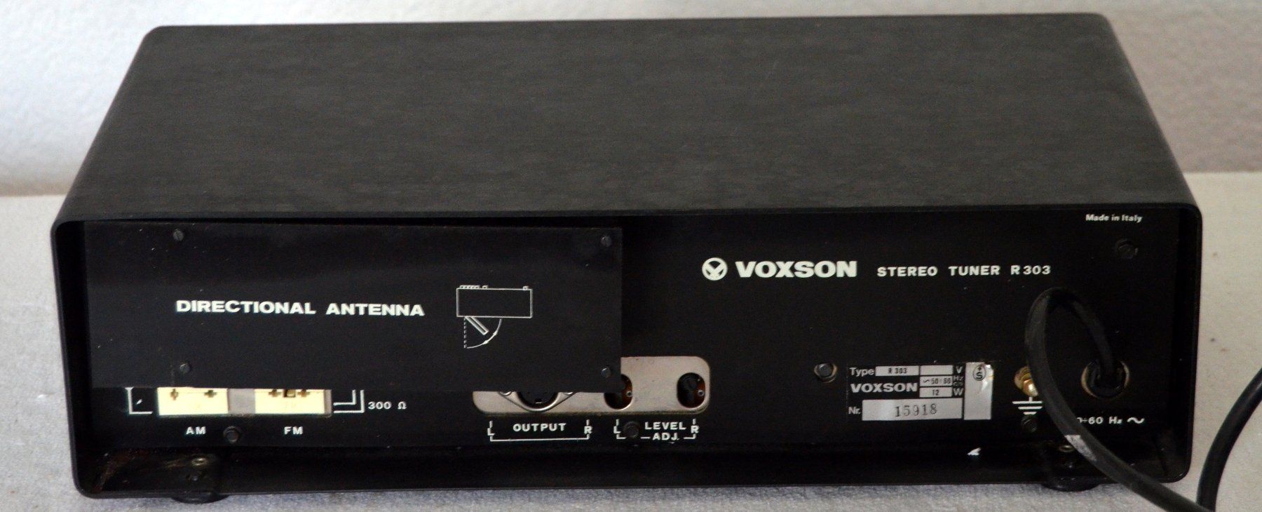 Ricevitori: VOXSON R303 Stereo Tuner – Usato da Collonges venduto da arashee 4