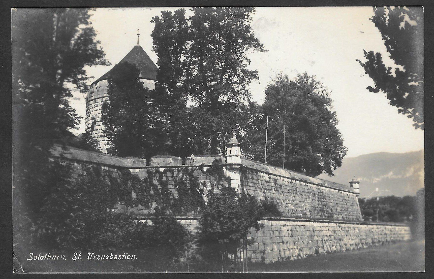 Cartoline postali: Solothurn St. Ursusbastion – Usato da Olten venduto da clotaldi
