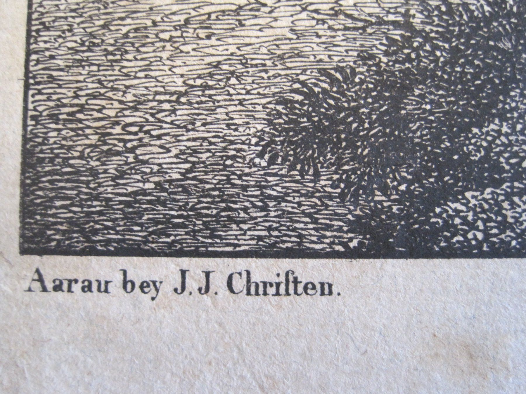 Stiche: Kupferstich Schaffhausen – Gebraucht aus Bischofszell von Joachim-115 3