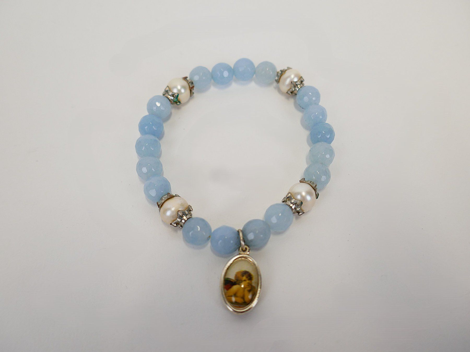 Bracelets: Elastisches Armband mit Anhänger – D'occasion à Urtenen-Schönbühl par Restwert_Schoenbuehl 2