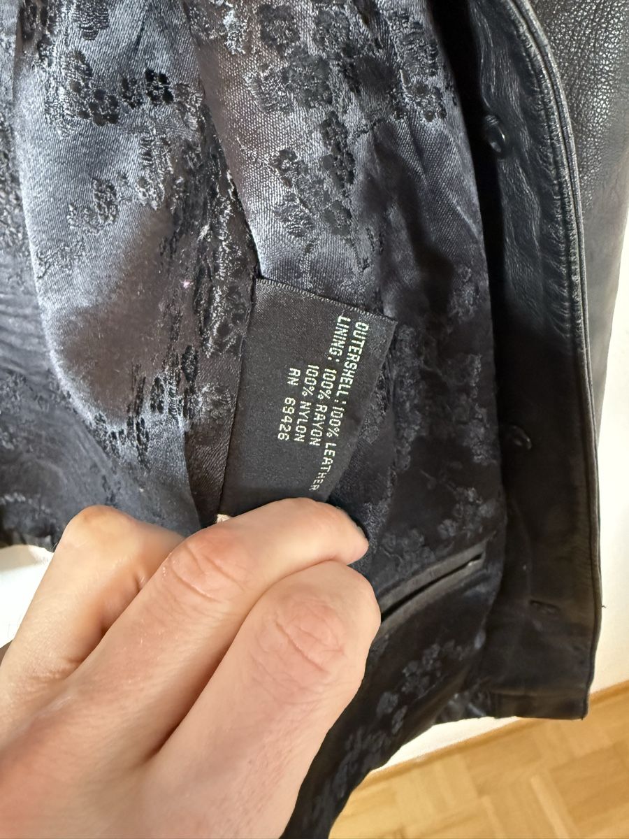 Giacche: Vintage leather jacket – Usato da Lugano venduto da TheUniversalClothing 3