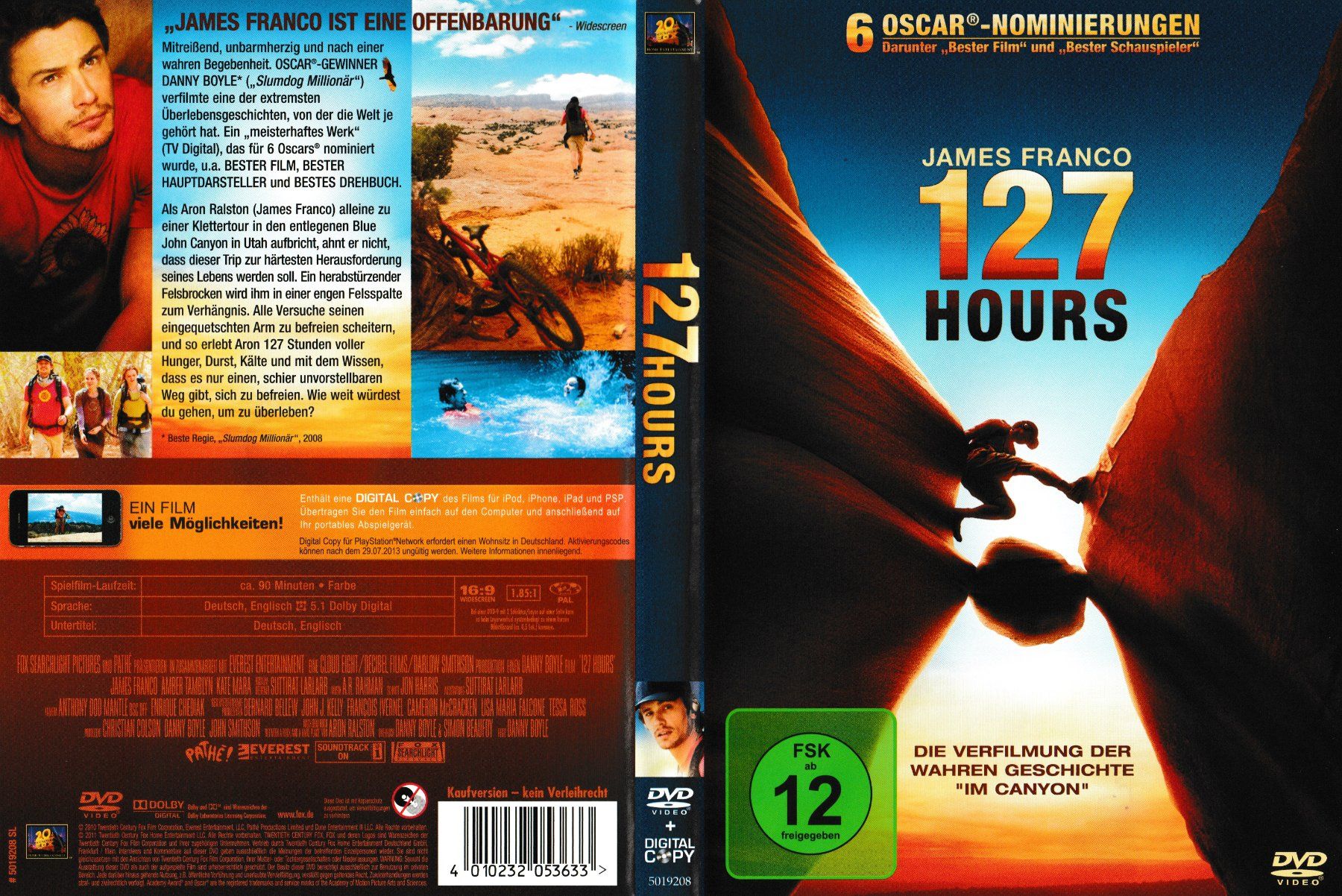Tutti i DVDs: DVD - 127 Hours – Usato da Langnau am Albis venduto da MediaRescuerKeLoX