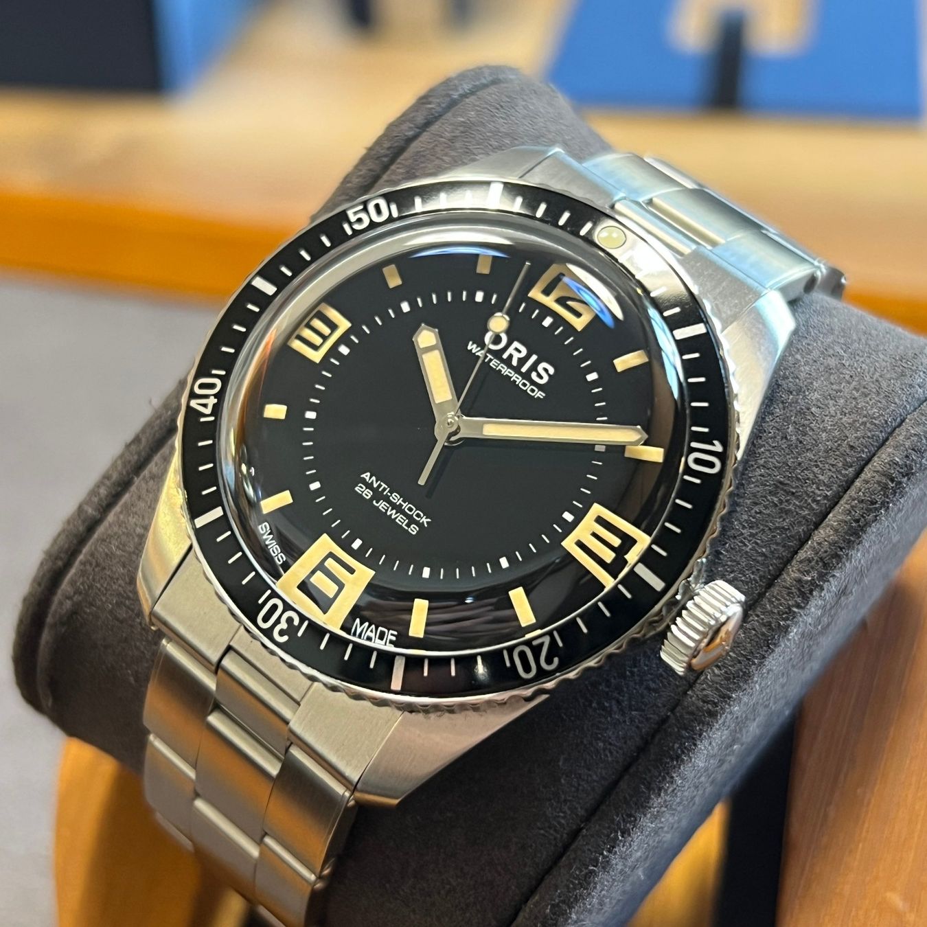 Oris Orologi: Oris Divers Sixty Five 60TH Anniversary Edition Full Set 01 – Usato da Carouge GE venduto da Watchaser 8