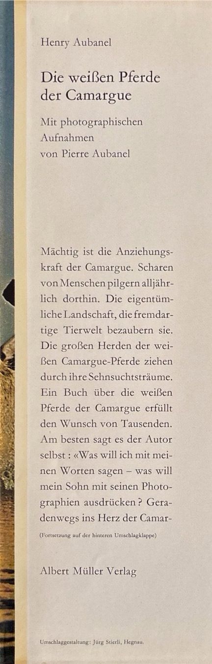 Libri: Die weissen Pferde der Camargue – Usato da Sarnen venduto da Livres 2