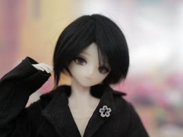 MJD/BJD 1/8 Puppe Mann im japanischen Anime OOAK Face Up