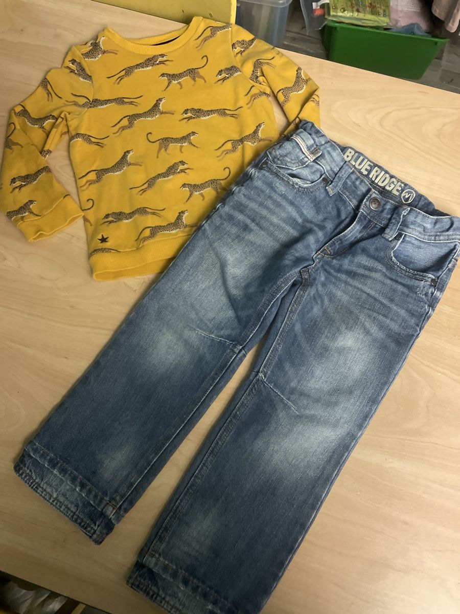 We Kleiderpakete & -sets: WE Set Gr. 98: Pulli und Jeans "Blue Ridge", Top Zustand! – Neu (gemäss Beschreibung) aus Obergerlafingen von cabo4
