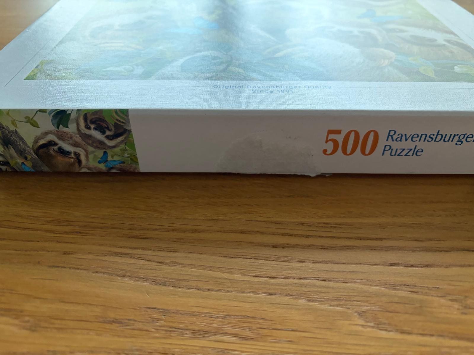 Ravensburger Puzzles: 500 Puzzle: Sloth Selfie – Gebraucht aus Buchs AG von jas_nd2c 1