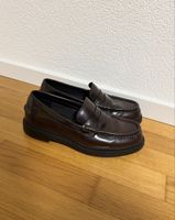 Bershka Loafer Schuhe Gr. 42 Herren Dunkelbraun 