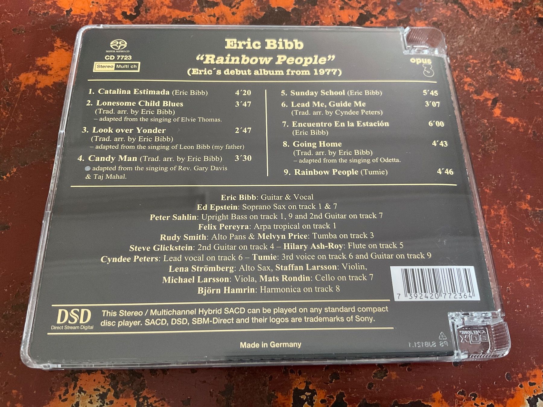 CD: Eric Bibb Rainbow people SACD Hybrid – Nuovo (secondo la descrizione) da Delémont venduto da vinylfreak01 1