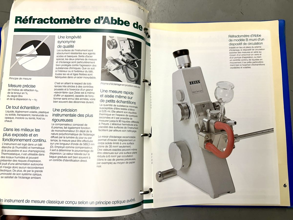 Libri: Zeiss Optic Microscope West Germany Collector Vintage – Usato da Cointrin venduto da vrossi 8