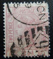 Grossbritannien Kat. 40 Pl.3 gest. 1873 Kat. 60 Euro