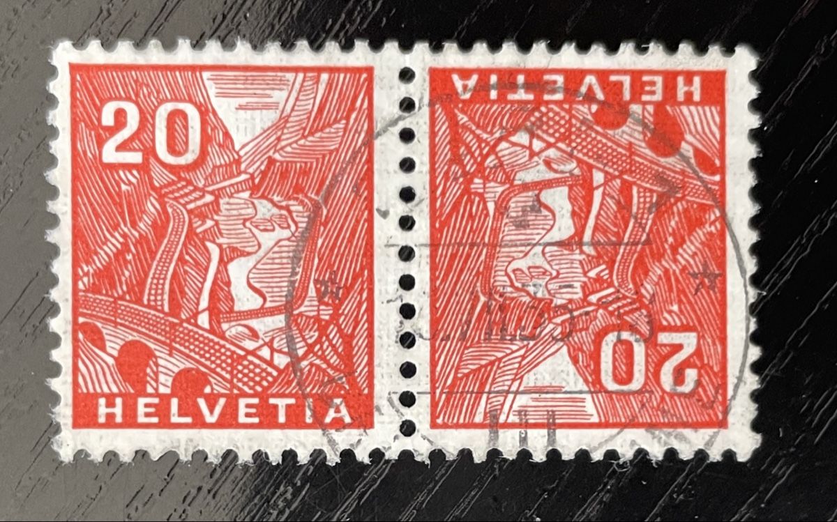 Alle Briefmarken: Zusammenhängend K31o – Gebraucht aus Zug von gip41
